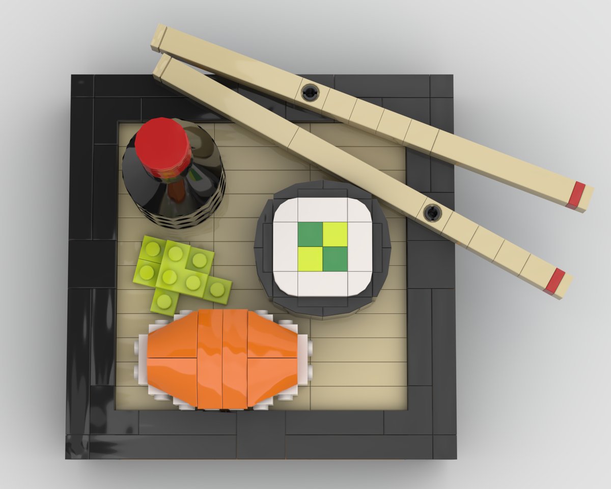 Quiet Pieces - Sushi Board