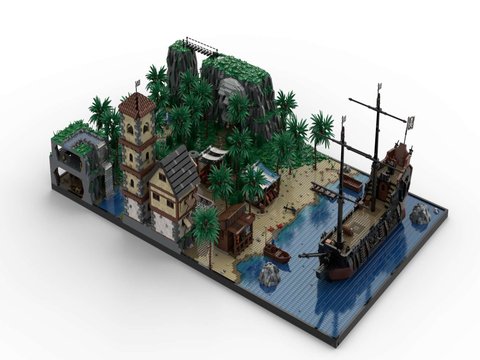 TM-2022-001 La Grotte Morte - Pirate Island
