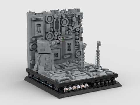 TM-2023-002 SW Trench Run X-Wing Display