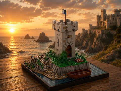 TM-2026-001 Medieval Pirate Tower