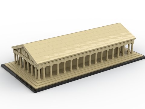 TM-2026-011 Parthenon of Athens - Classical Greek Temple